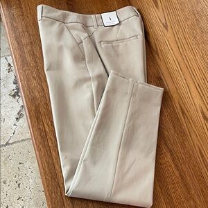 White House Black Market Beige Ankle Pants